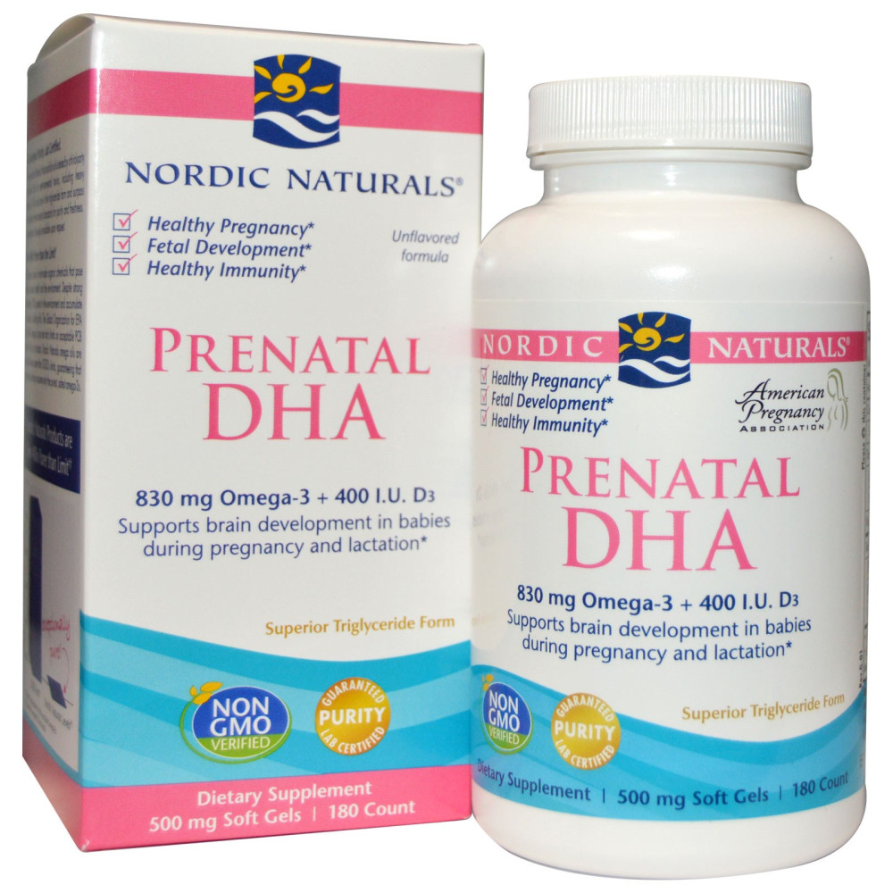 Nordic Naturals Prenatal DHA 180 Softgels Birkenhead Health