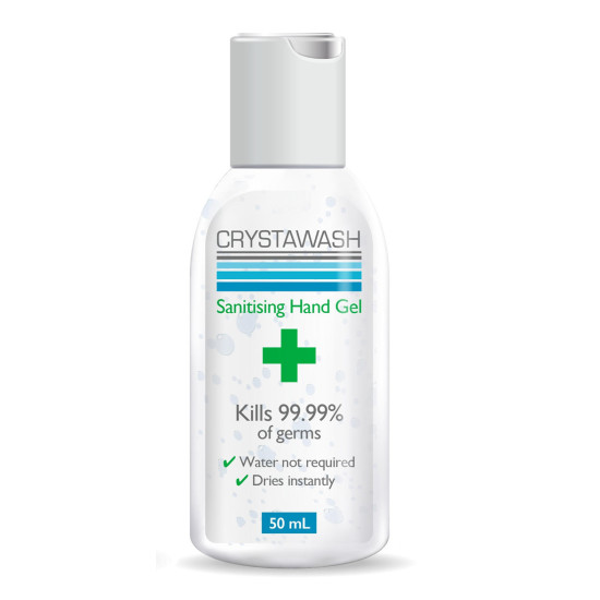 Crystawash Hand Sanitiser Gel