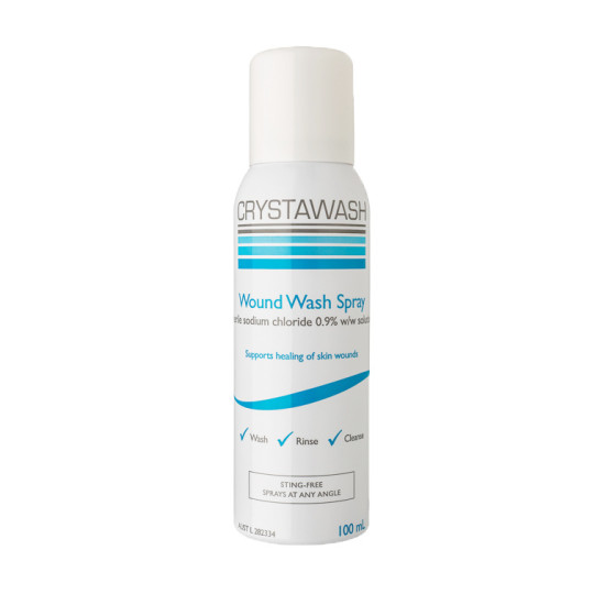 Crystawash Wound Wash Spray 100ml