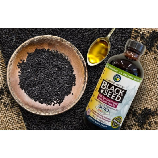 Amazing Herbs Black Seed Oil 240ml