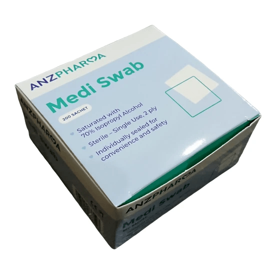 ANZ Pharma Alcohol Medi Swab 200s