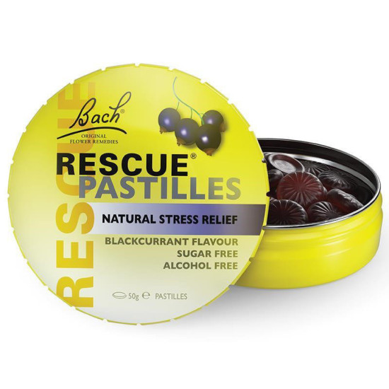 Bach Rescue Pastilles Blackcurrant 