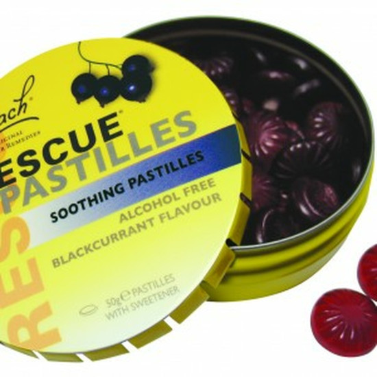 Bach Rescue Pastilles Blackcurrant 