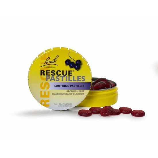 Bach Rescue Pastilles Blackcurrant 