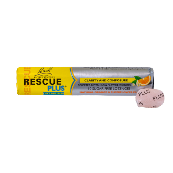 Bach Flower Remedies Rescue Remedy Plus 10 Lozenges