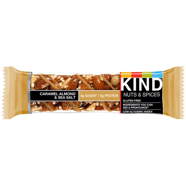 Be Kind Nut Bars Caramel Almond & Sea Salt 40g