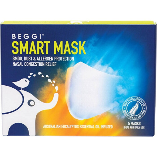 Beggi Smart Masks White Colour