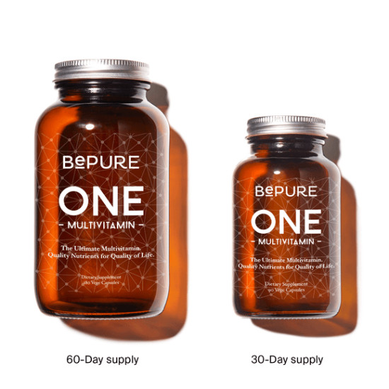 BePure One Daily Multivitamin 180 Capsules