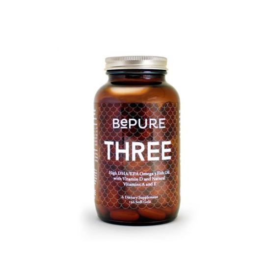 BePure Three Fish Oil 120 Capsules