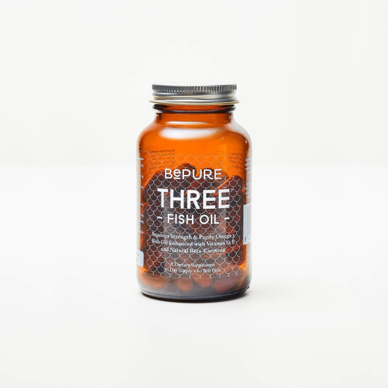 BePure Three Fish Oil 60 Capsules