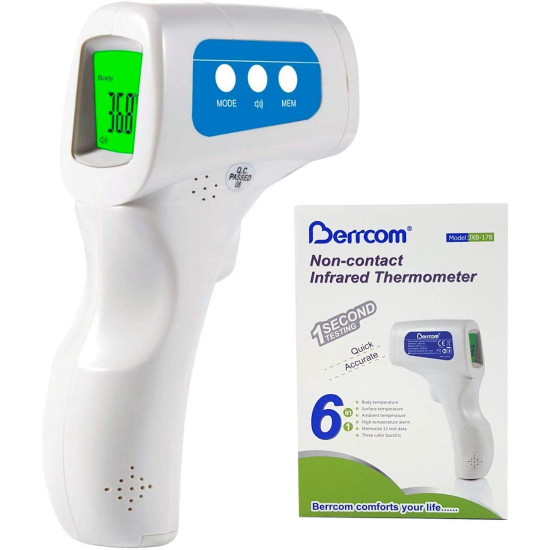 Berrcom Non-Contact Infrared Forehead Thermometer