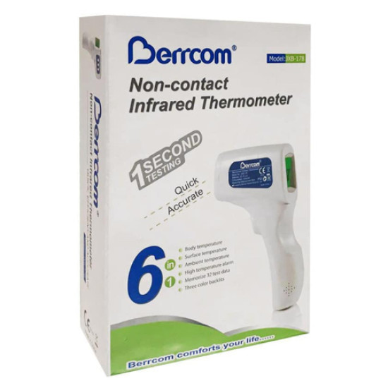 Berrcom Non-Contact Infrared Forehead Thermometer