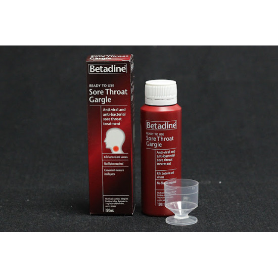 Betadine Sore Throat Gargle Ready To Use