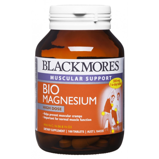 Blackmores Bio Magnesium 100 Tablets