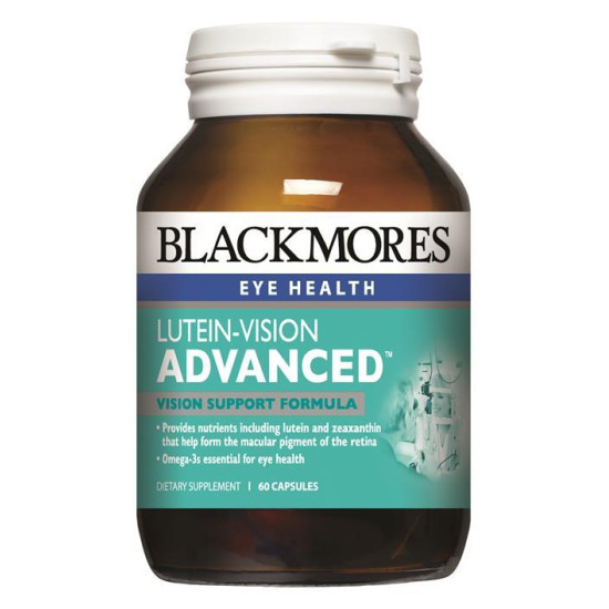 Blackmores Lutein Vision Advanced 60 Capsules