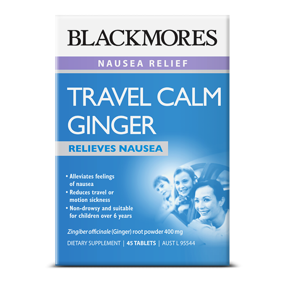 travel calm ginger tablets