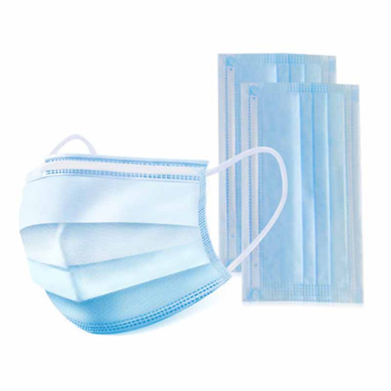 Breathe Free Disposable 3-ply Medical Surgical Face Mask 10 Pieces