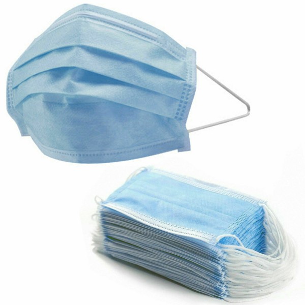 Breathe Free Disposable 3-ply Medical Surgical Face Mask 10 Pieces