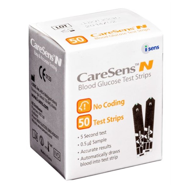 CareSens N Blood Glucose 50 Test Strips