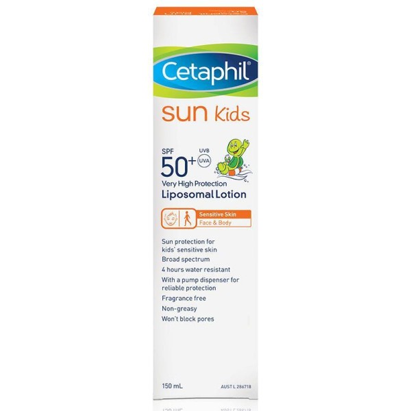 Cetaphil Sun Sunscreen Kids SPF50+ Liposomal 150ml