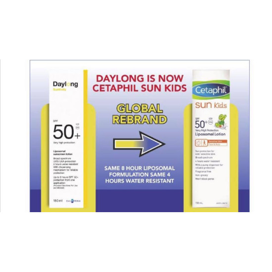 Cetaphil Sun Sunscreen Kids SPF50+ Liposomal Lotion