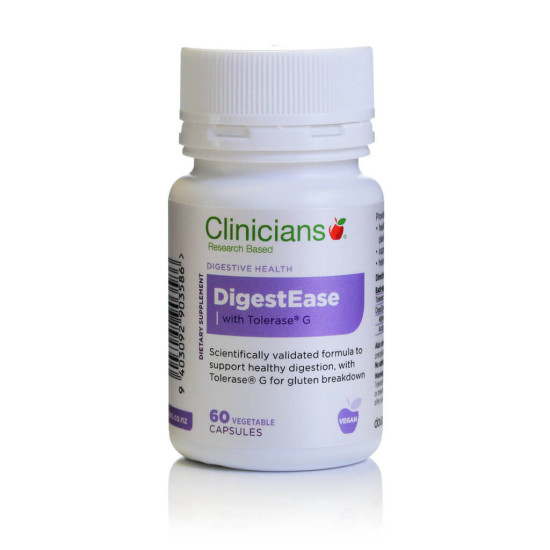 Clinicians Digestease 60 Capsules