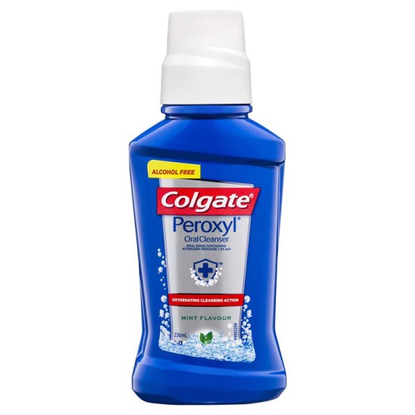 Colgate Peroxyl Oral Cleanser Mouth Wash 236ml
