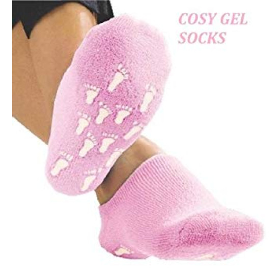 Cosy Gel Socks Pink Colour