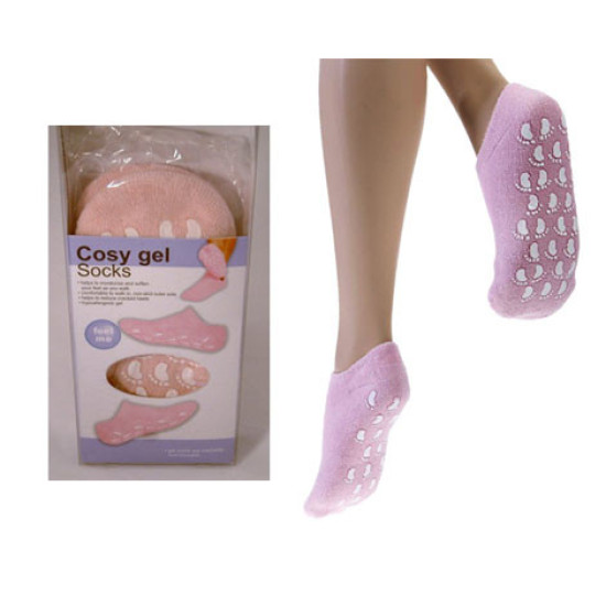 Cosy Gel Socks Pink Colour