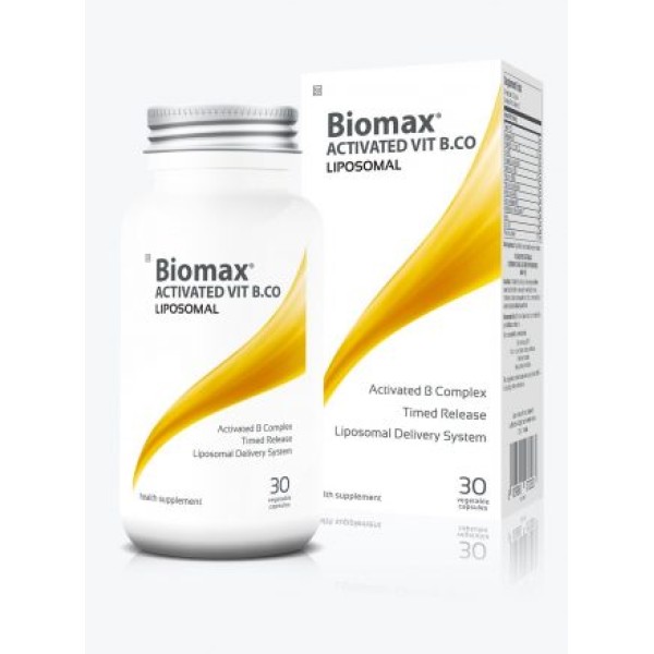 Coyne Healthcare Liposomal Biomax Activated B Complex 30 Vege Capsules