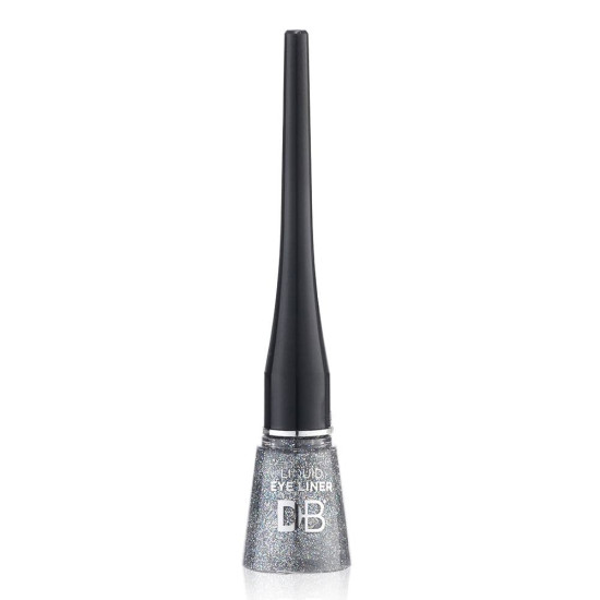 Designer Brands Liquid Eyeliner Glitter Black Silver