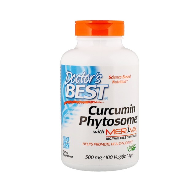 Doctor's Best Curcumin Phytosome with Meriva 500mg 180 Capsules