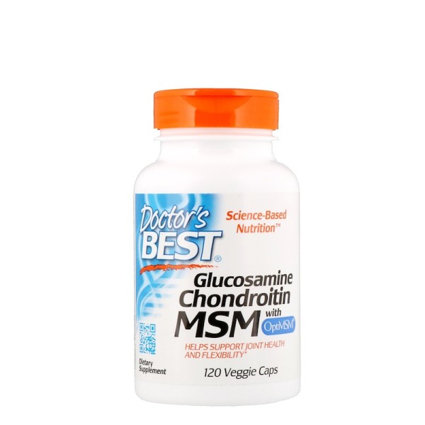 Doctor's Best Glucosamine Chondroitin MSM 120 Capsules