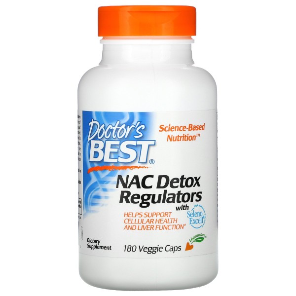 Doctor's Best NAC Detox Regulators Capsules