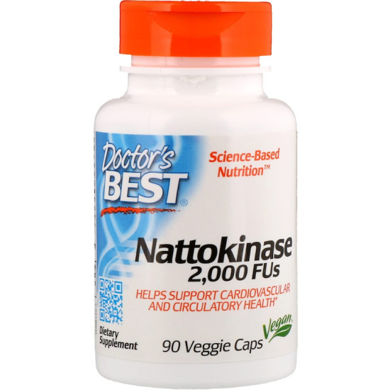 Doctor's Best Nattokinase 2000 90 Capsules