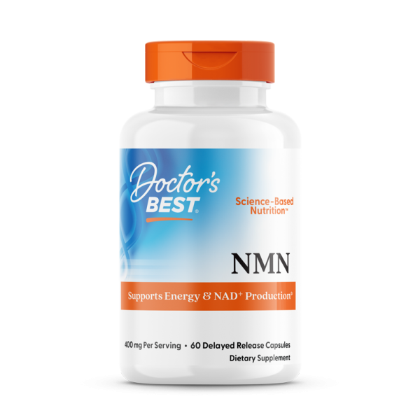 Doctor's Best NMN 200mg 60 Delayed Release Capsules