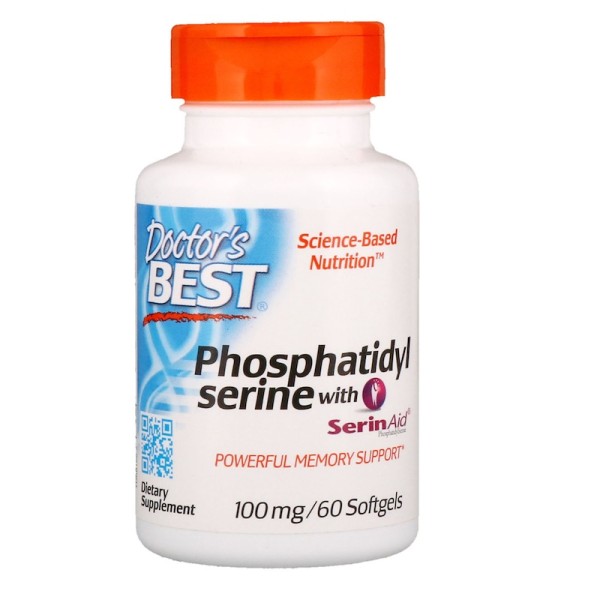 Doctor's Best Phosphatidylserine 100mg 60 Softgels
