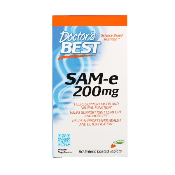 Doctor's Best SAM-e 200mg 60 Tablets