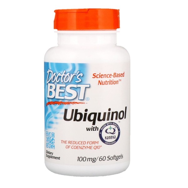 Doctor's Best Ubiquinol 100mg 60 Softgels