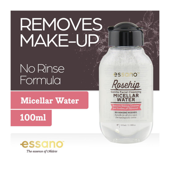 Rosehip Micellar Water Makeup Remover