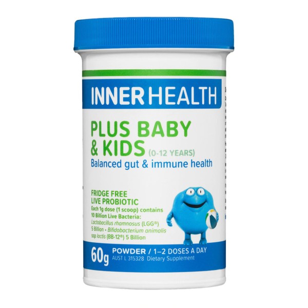 Inner Health Plus Probiotic Baby & Kids 60g Powder