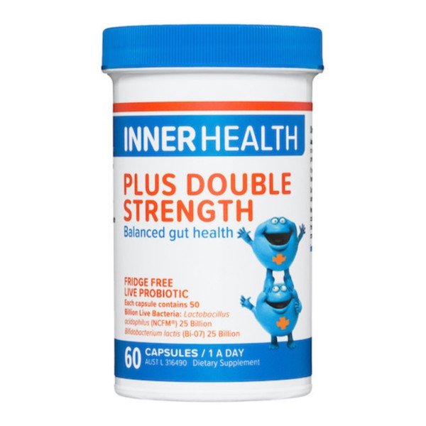 Inner Health Plus Probiotic Double Strength 60 Capsules
