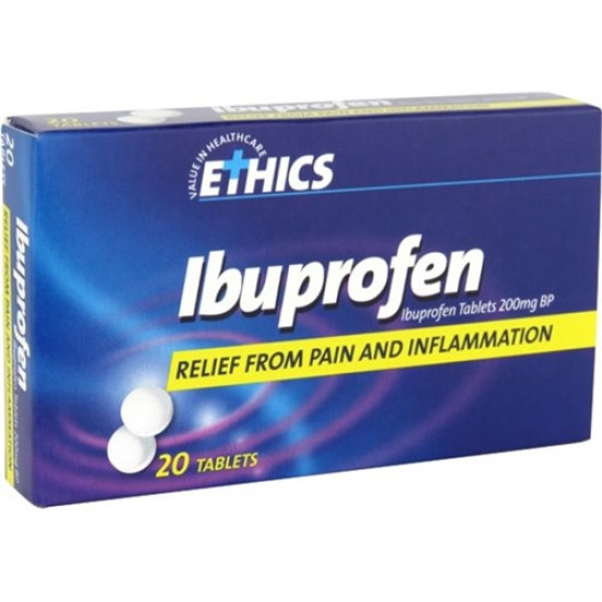 Ethics Ibuprofen 20 Tablets