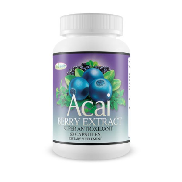 Everyday Health Acai Berry Extract Antioxidant 60 Capsules