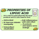 Alpha Lipoic Acid ALA - upport Healthy Blood Sugar