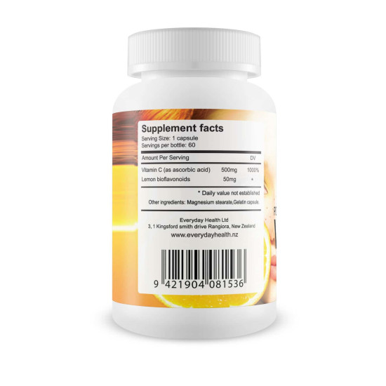 Everyday Health Vitamin C Antioxidant 60 Capsules