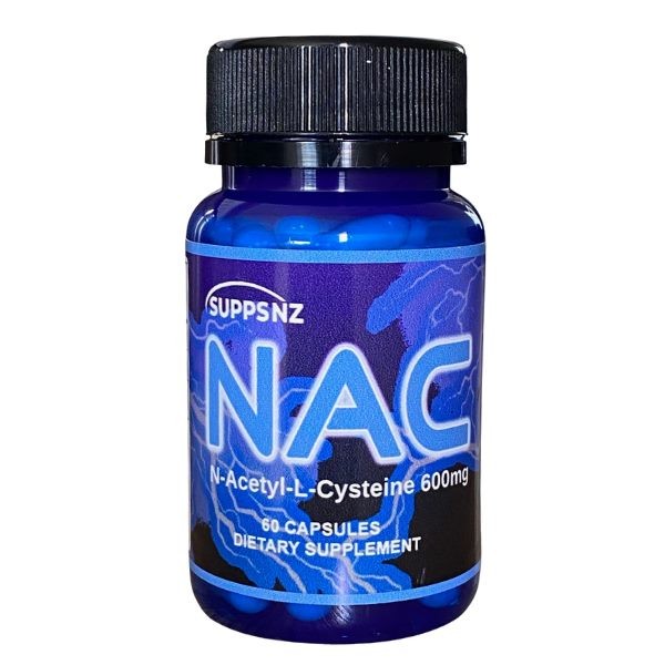 NAC N-Acetyl L-Cysteine 600mg 60 Capsules