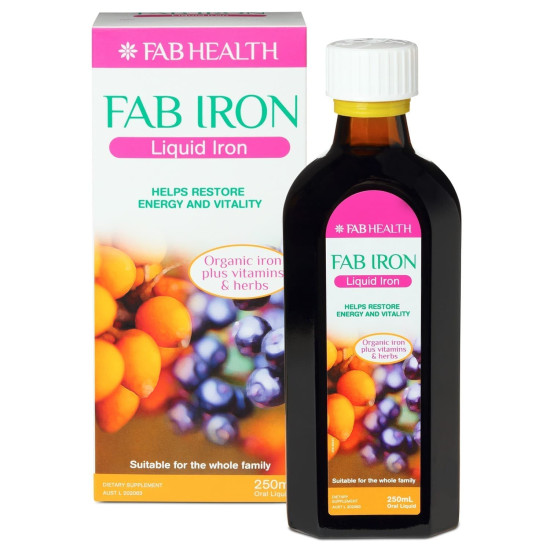 Fab Iron Liquid 250ml