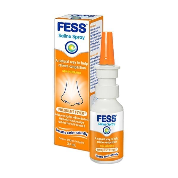 Fess Frequent Flyer Saline Nasal Spray 30ml