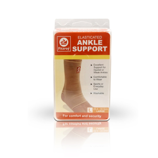 Fitzroy Elasticated Ankle Support - Large Size